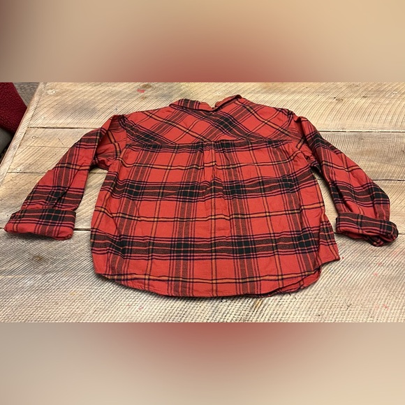 Alpine Design Midweight Flannel W AD Hike - Red Fiery Skipper Plaid Size Small - Picture 13 of 13